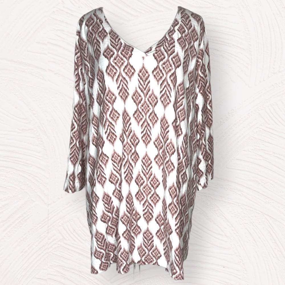 Pure Jill Printed Tunic XL 100% Cotton